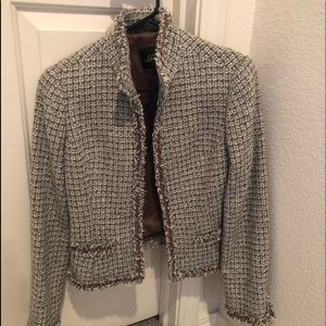 Light Grey Shimmer Blazer